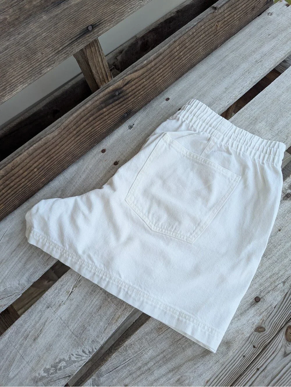 Universal Thread Shorts XL NWT White 36x4 Casual Cotton High Rise New Summer